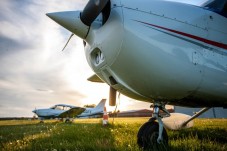 Volo sopra l'incredibile Toscana con la tua famiglia