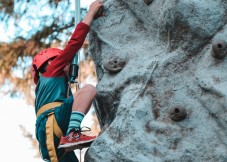 Arrampicata nel Lazio per bambini