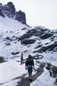 Biciclettata sulla neve Trentino 