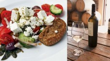 Corso di cucina e degustazione di vini di Santorini