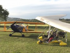 Volo su deltaplano sulla Riviera del Conero