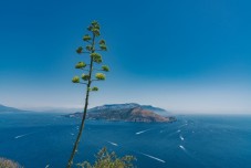 Capri vista mare da Ercolano