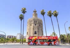 Tour in autobus hop-on hop-off di Siviglia: 24 ore e 48 ore