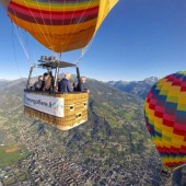 Volo in Mongolfiera in Valle D'Aosta