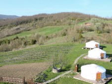 Soggiorno una notte in Yurta Lavanda