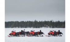 Guida una Motoslitta sul Passo dello Spluga da Madesimo