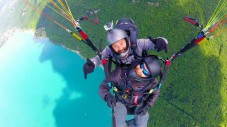 Lancio col parapendio ad alta quota a Torino