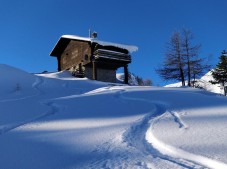 Discesa in Airboard in Valle d'Aosta
