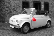 Vola a Bracciano Con Una FIAT 500 Vintage