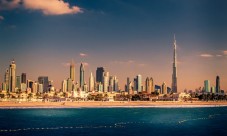 Dubai past meets present city tour with dhow boat dinner cruise combo