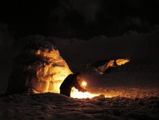 Notte in Igloo in Svizzera