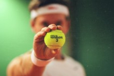 Lezione di beach tennis 