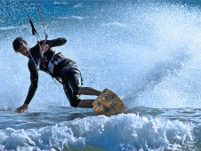 Lezione di Kitesurf