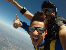 Tandem Skydiving - Lancio con il paracadute a Ulm - Germania