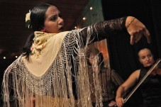 Spettacolo di flamenco al Tablao de Carmen e cena con ingresso al Poble Espanyol