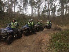 Escursione avventurosa breve in quad nel Parco del Ticino