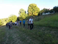 Lezione di Nordic Walking e Bungypump in Monferrato