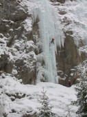 Arrampicata su ghiaccio a Ceresole Reale