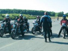 Mezza giornata di prova in motocicletta - Belgio