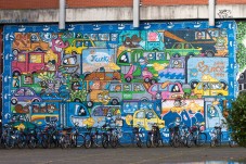 Tour guidato in bicicletta Street Art a Colonia