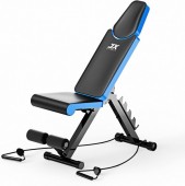 Body Sculpture Foldable Adjustable Weight Bench