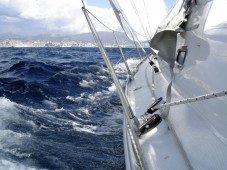 DETTAGLIO BARCA A VELA- VARAZZE, LIGURIA