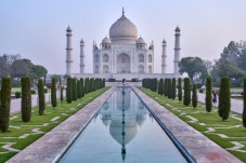 Tour privato di un giorno al Taj Mahal e al Forte di Agra 