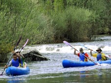 Discesa in canoa gonfiabile & soggiorno 1 notte