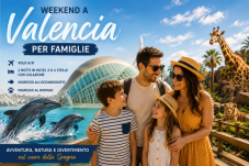Weekend a Valencia per Famiglie con Volo, Hotel, Transfer, Oceanogràfic e Bioparc Inclusi