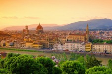 Tour guidato serale di Firenze con degustazione di gelato