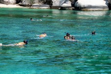 Snorkeling in Chileno Bay