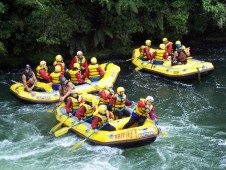 Rafting Soft sul fiume Lao in Trentino