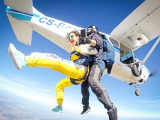 Tandem Skydiving - Lancio con il paracadute a Ulm - Germania