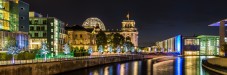 Crociera serale di 2,5 ore sul ponte a Berlino