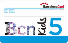 Barcellona Card 5 giorni per bambini (4-12 anni)