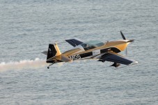 Lezione di volo acrobatico a Montemor, Portogallo