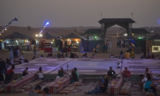 Safari VIP del deserto di Dubai con tenda in stile majlis climatizzata