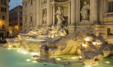 Tour di Roma di sera con Piazza di Spagna e Fontana di Trevi