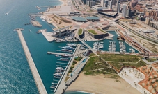Helicopter flight in Barcelona