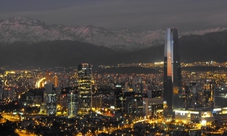 Santiago de Chile Sightseeing by Night Tour with Dinner