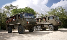 Isla Mujeres + Percorso Avventura Selvatica Extreme