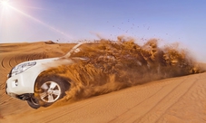 Dubai city tour with desert safari and dhow boat dinner cruise combo