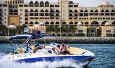 Dubai tour in private luxury boat