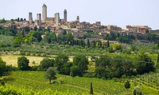 Tour da Siena a San Gimignano, Chianti e Montalcino con degustazione di vini e pranzo leggero