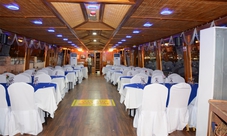 Dhow boat dinner cruise in Dubai Marina