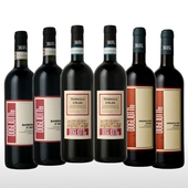 Selezione vini rossi piemontesi