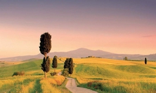 Degustazione di vini in Val d'Orcia