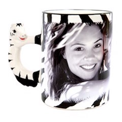 Tazza Zebra con foto