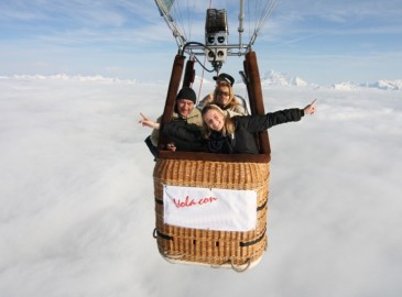 Volo Mongolfiera Per Festa