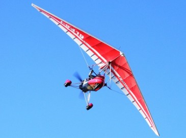 Vola in ultraleggero d'estate